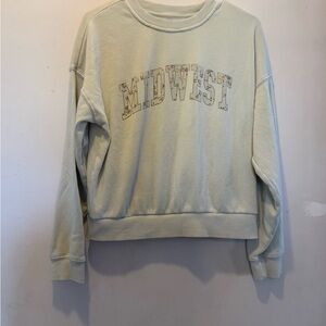 Thread & Supply tan Crewneck Sweatshirt
